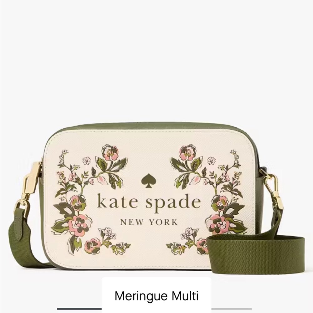 Kate Spade ♠️ Oh Snap Floral Camera Bag - Picture 2 of 5